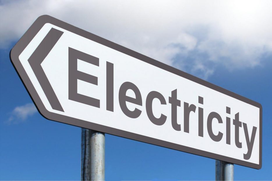 Electricity Sign